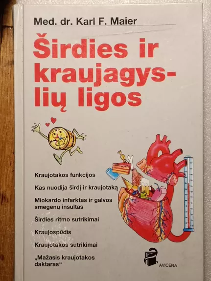 Širdies ir kraujagyslių ligos - Med.dr.Karl F. Maier, knyga