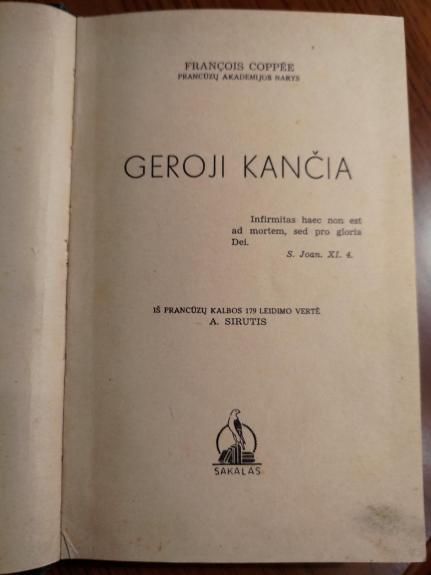 Geroji kančia