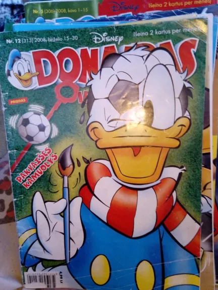 Donaldas ir kiti, 2008 m., Nr. 12 - Walt Disney, knyga