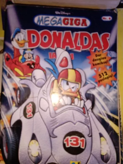 Mega Giga Donaldas ir kiti, Nr. 6 - Walt Disney, knyga
