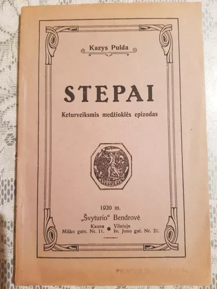 Stepai 1920 m. - Kazys Puida, knyga