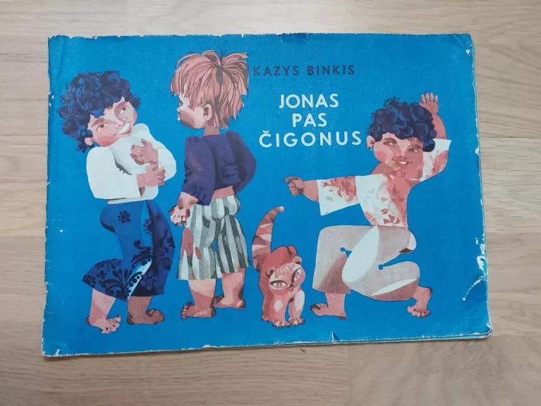 Jonas pas čigonus - Kazys Binkis, knyga