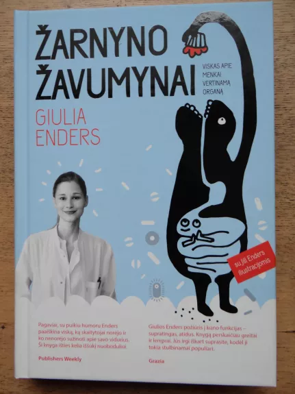 žarnyno žavumynai - Giulia Enders, knyga