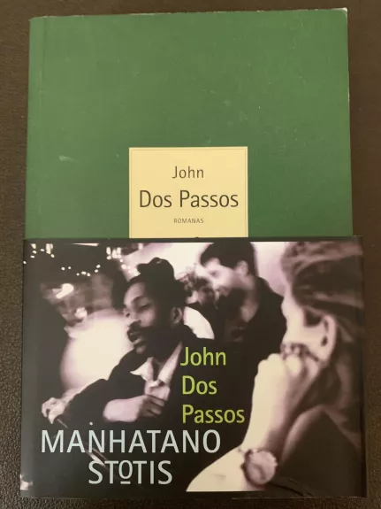 Manhatano stotis - John Dos Passos, knyga