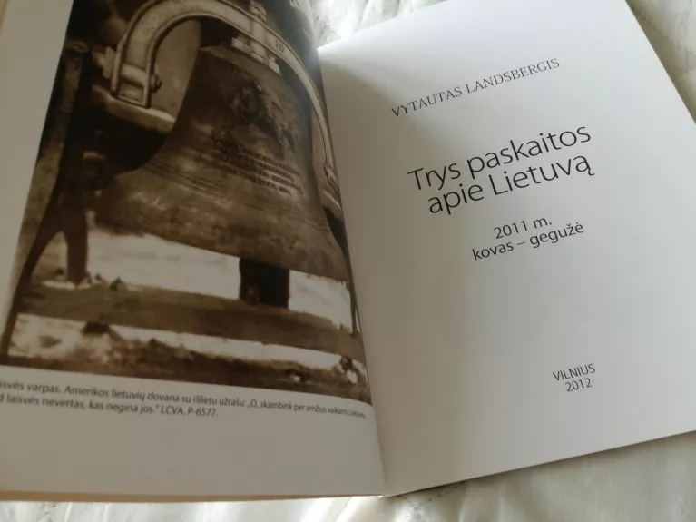 Trys paskaitos apie Lietuvą - Vytautas Landsbergis, knyga 1