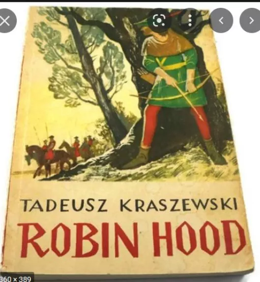 Robin Hood - Tadeusz Kraszewski, knyga