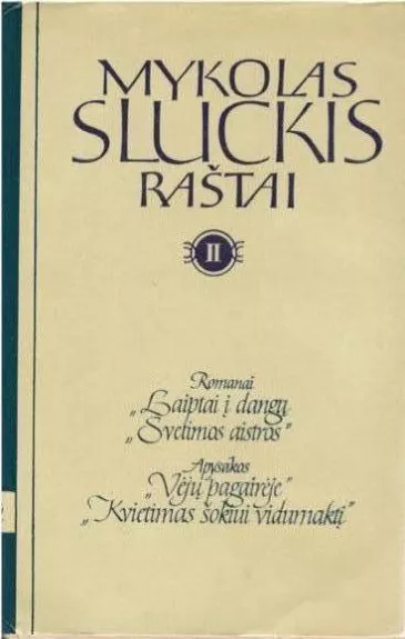 Raštai (II tomas) - Mykolas Sluckis, knyga