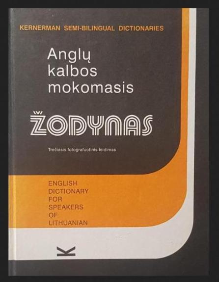 Anglų kalbos mokomasis žodynas