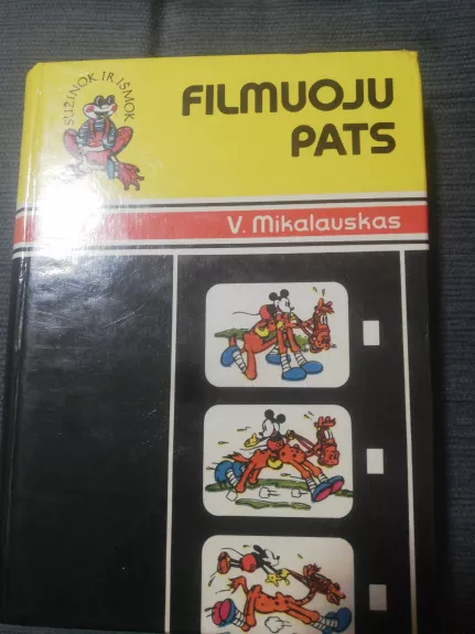 FILMUOJU PATS - V. Mikalauskas, knyga