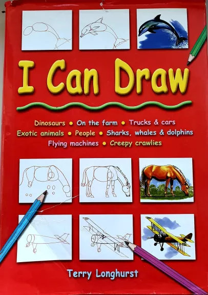 I Can Draw - Terry Longhurst, knyga