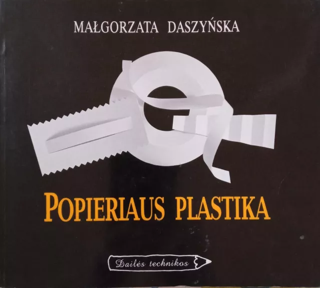 Popieriaus plastika - M. Daszynska, knyga