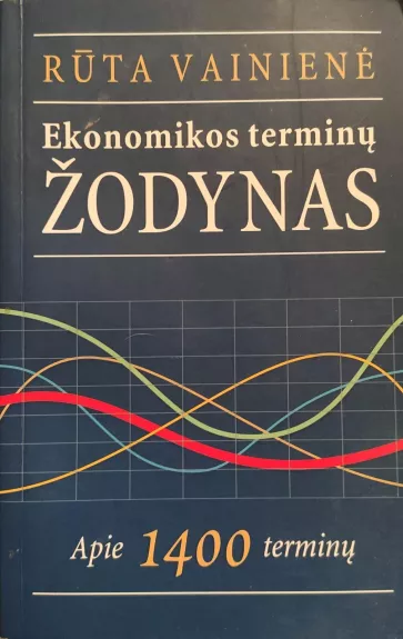 Ekonomikos terminų žodynas: apie 1400 terminų - Rūta Vainienė, knyga