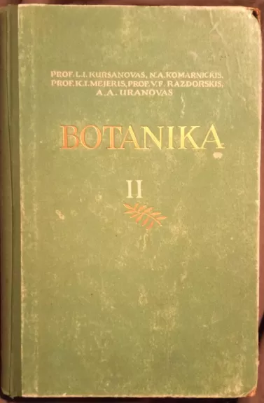 Botanika (II knyga)