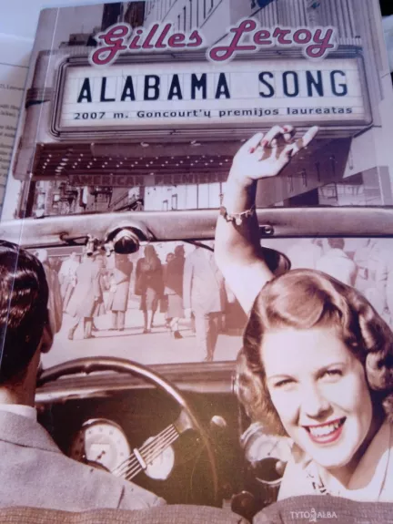 Alabama Song - Gilles Leroy, knyga