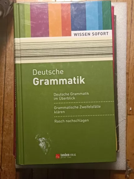 Deutsche grammatik - Autorių Kolektyvas, knyga