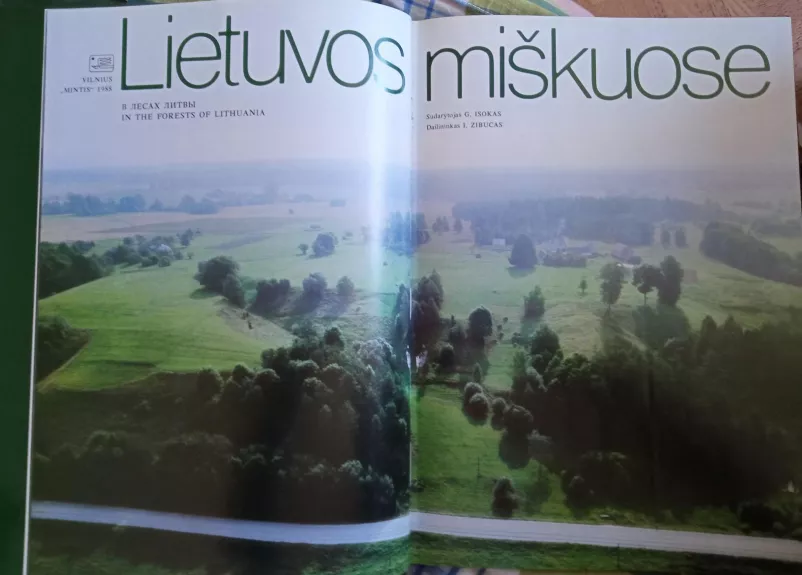 Lietuvos miškuose - Gediminas Isokas, knyga 1