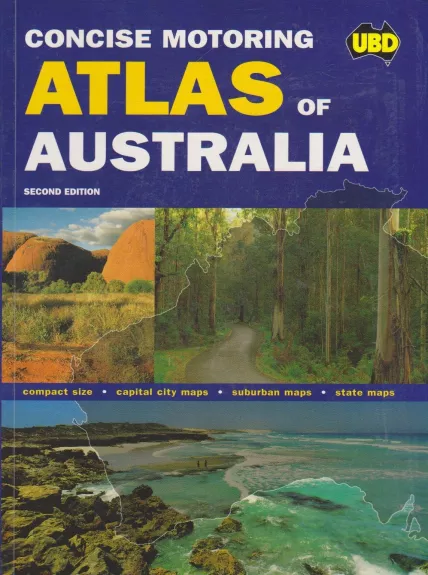 Concise motoring atlas of Australia - Autorių Kolektyvas, knyga
