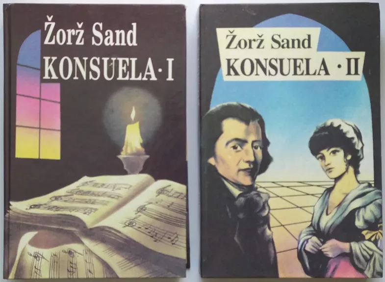 Konsuela (2 dalys) - Žorž Sand, knyga