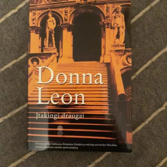 Įtakingi draugai - Donna Leon, knyga