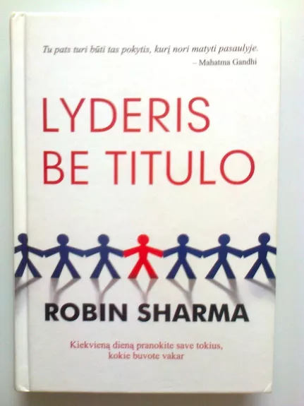 Lyderis be titulo - Robin Sharma, knyga