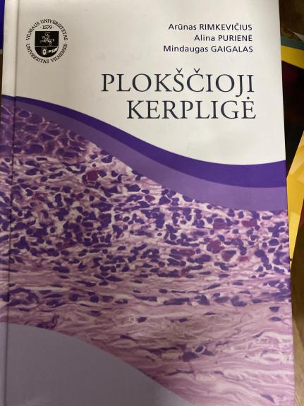 Plokščioji kerpligė - A. Rimkevičius, knyga