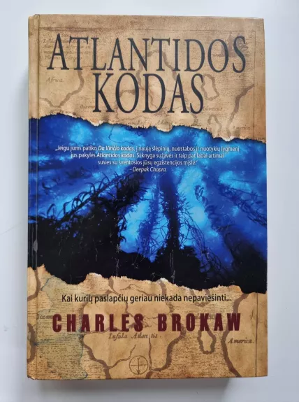 Atlantidos kodas - Charles Brokaw, knyga