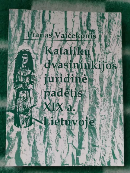 Katalikų dvasininkijos juridinė padėtis XIX a. Lietuvoje - Pranas Vaičekonis, knyga