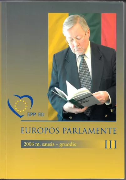 Europos parlamente III - Vytautas Landsbergis, knyga