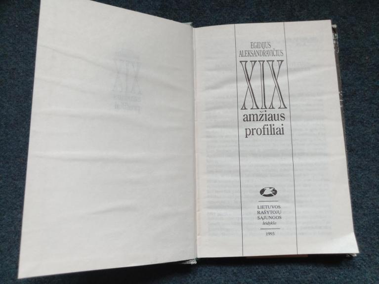 XIX amžiaus profiliai