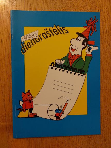 Mano dienoraštėlis. Savęs pažinimo knygelė 10-12 m. vaikams