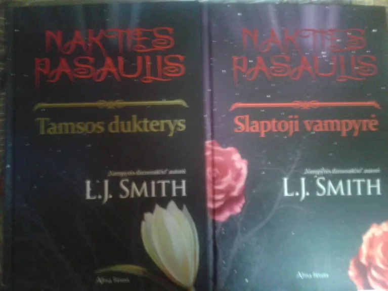 Serija "Nakties pasaulis"- dvi pirmosios knygos: "Slaptoji vampyrė"(1); "Tamsos dukterys"(2) - L. J. Smith, knyga