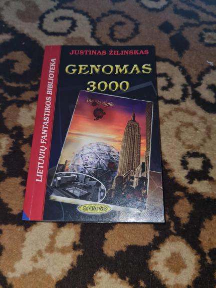 Genomas 3000 - Justinas Žilinskas, knyga