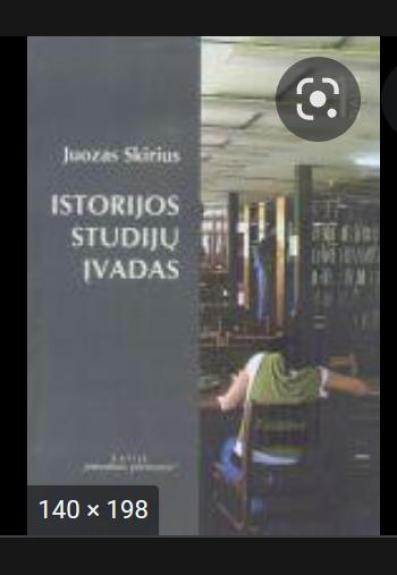 Juozas Skirius Istorijos studijų įvadas