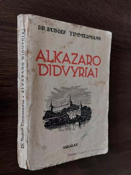 Alkazaro didvyriai - Rudolf Timmermans, knyga