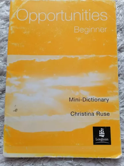 Opportunities. Beginner. Mini-Dictionary