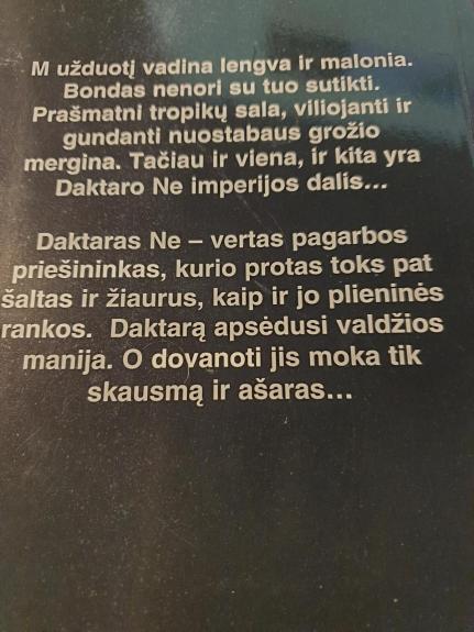 Džeimsas Bondas. Daktaras Ne
