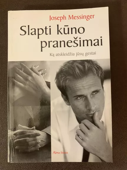 Slapti kūno pranešimai - Joseph Messinger, knyga