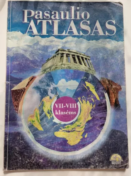 Pasaulio atlasas VII-VIII klasėms - Karolis Mickevičius, knyga