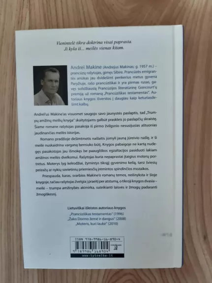 Trumpų amžinų meilių knyga