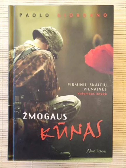 Žmogaus kūnas - Paolo Giordano, knyga