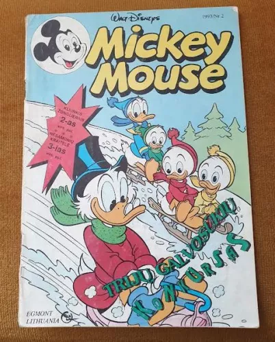 Mickey Mouse,1993 m,nr.2