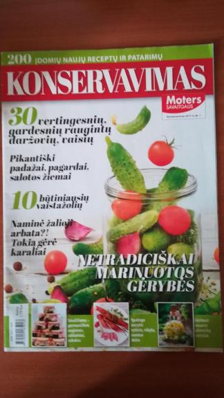 Konservavimas. 2017/1, Moters savaitgalis