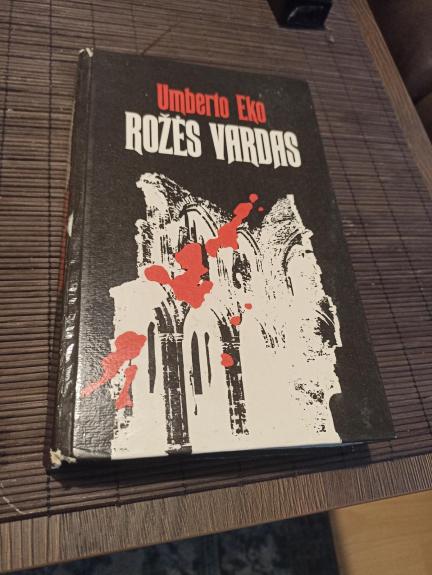 Rožės vardas - Umberto Eco, knyga