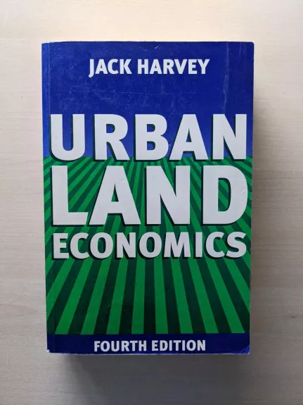 Urban Land Economics - Jack Harvey, knyga