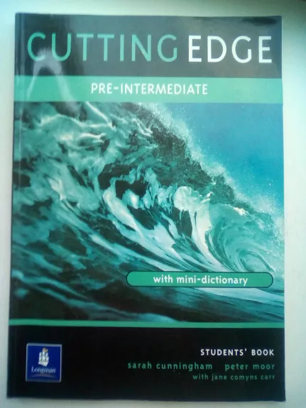 Cutting Edge: Pre-Intermediate - Peter Moor, knyga 1