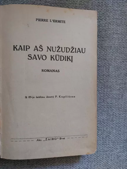 Kaip aš nužudžiau savo kūdikį