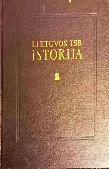 Lietuvos TSR istorija (1 tomas) - K. Jablonskis, J.  Jurginis, knyga