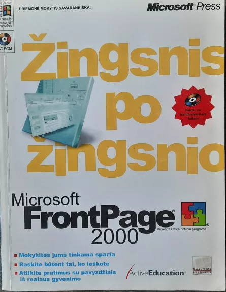Žingsnis po žingsnio. Microsoft FrontPage 2000
