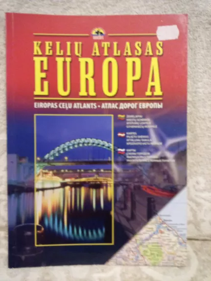 Kelių atlasas: Europa - Autorių Kolektyvas, knyga 1