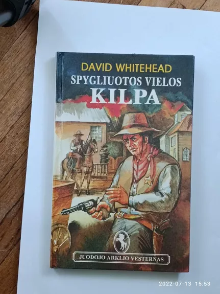Spygliuotos vielos kilpa - David Whitehead, knyga